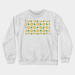 Dominican Republic’s Dominican peso RD$ code DOP banknote and coin pattern wallpaper Crewneck Sweatshirt